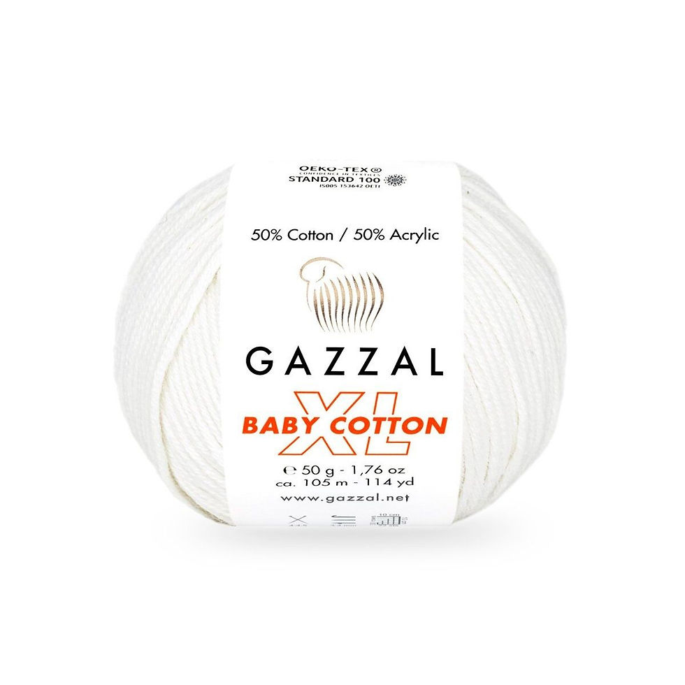 Пряжа Gazzal Baby Cotton XL 3432