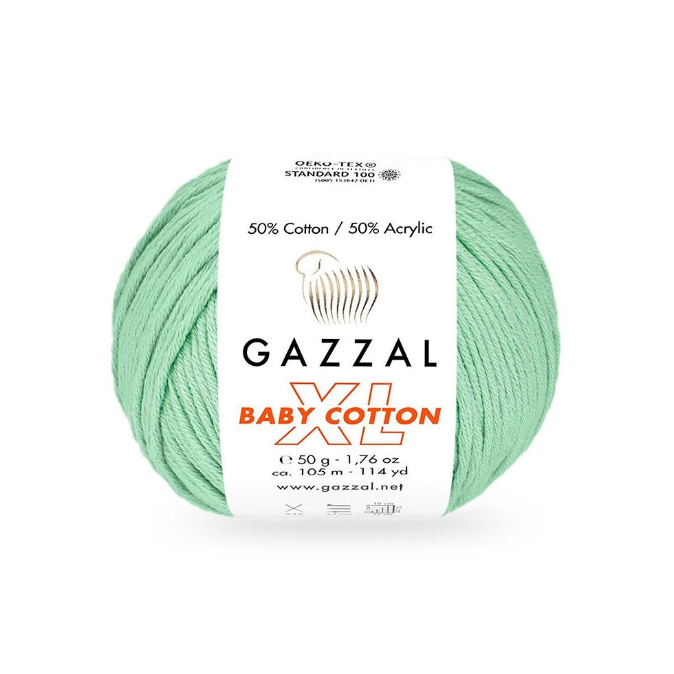 Пряжа Gazzal Baby Cotton XL 3425