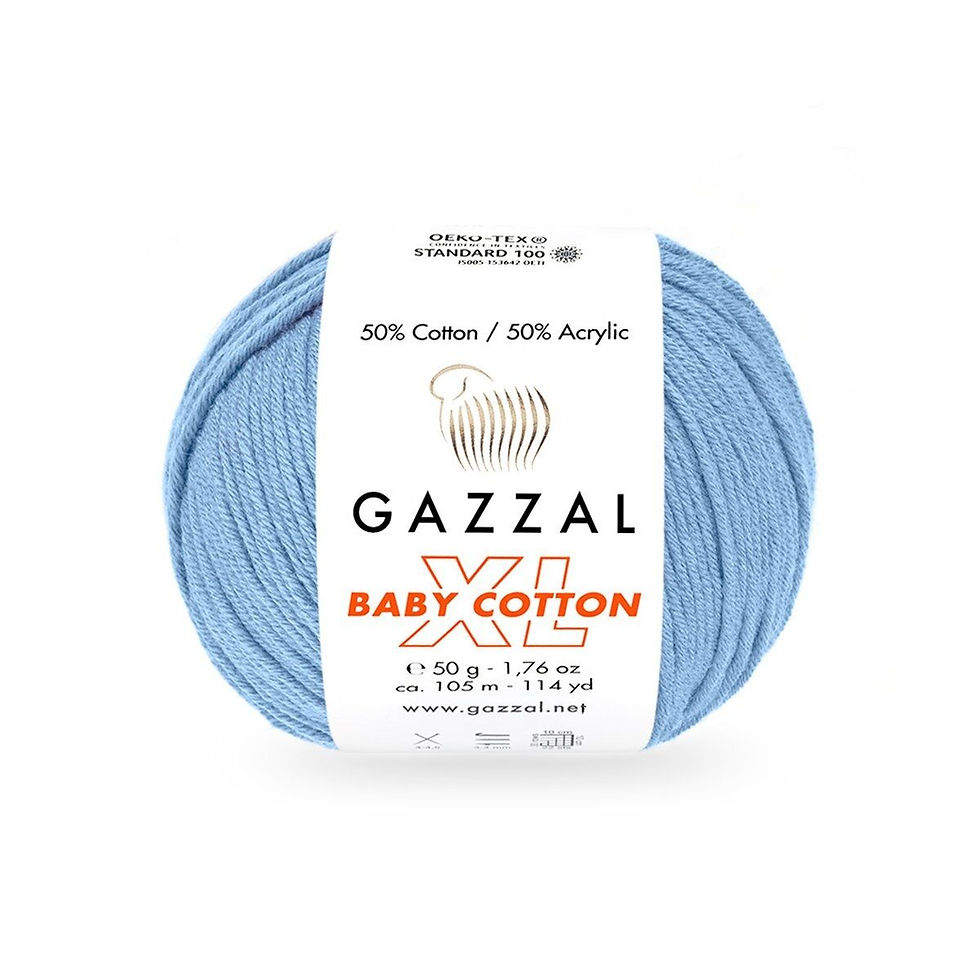 Пряжа Gazzal Baby Cotton XL 3423