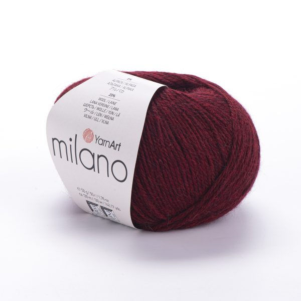 Пряжа Yarnart Milano 856