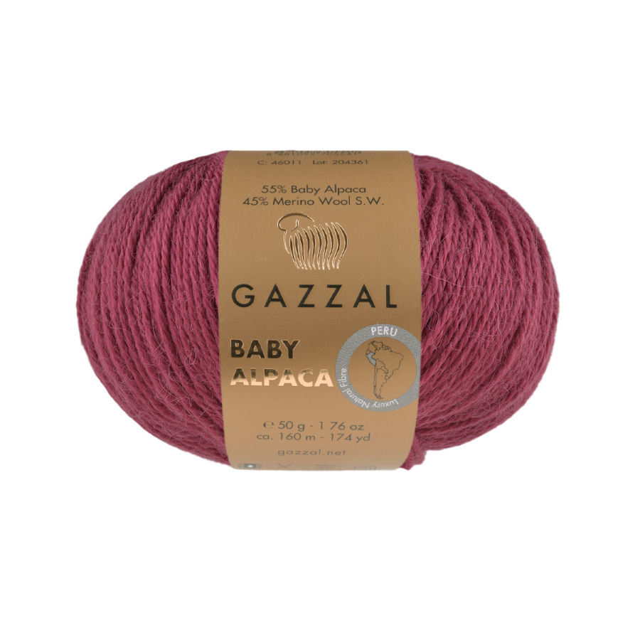 Пряжа Gazzal Baby Alpaca 46027