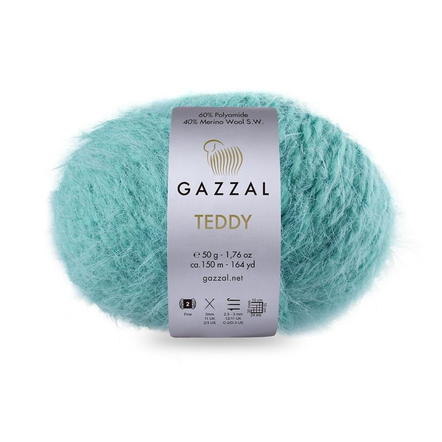 Пряжа Gazzal Teddy 6534