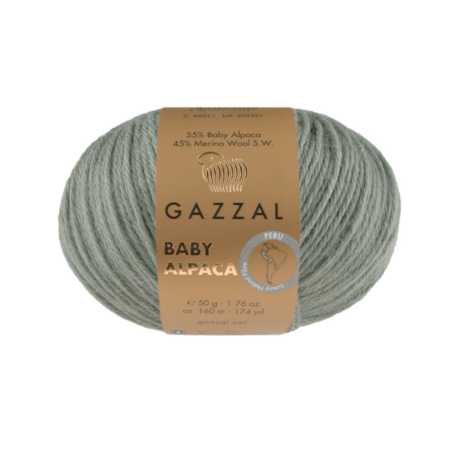 Пряжа Gazzal Baby Alpaca 46032