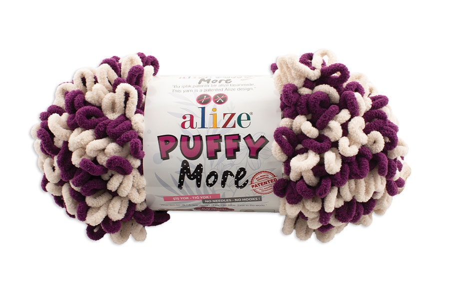 Пряжа з петельками Alize Puffy More 6537