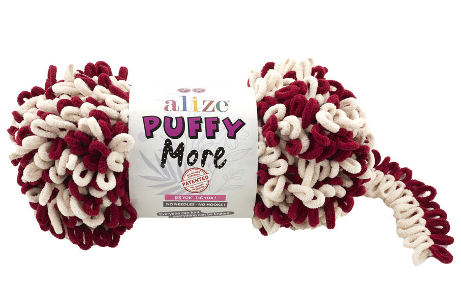 Пряжа з петельками Alize Puffy More 6271