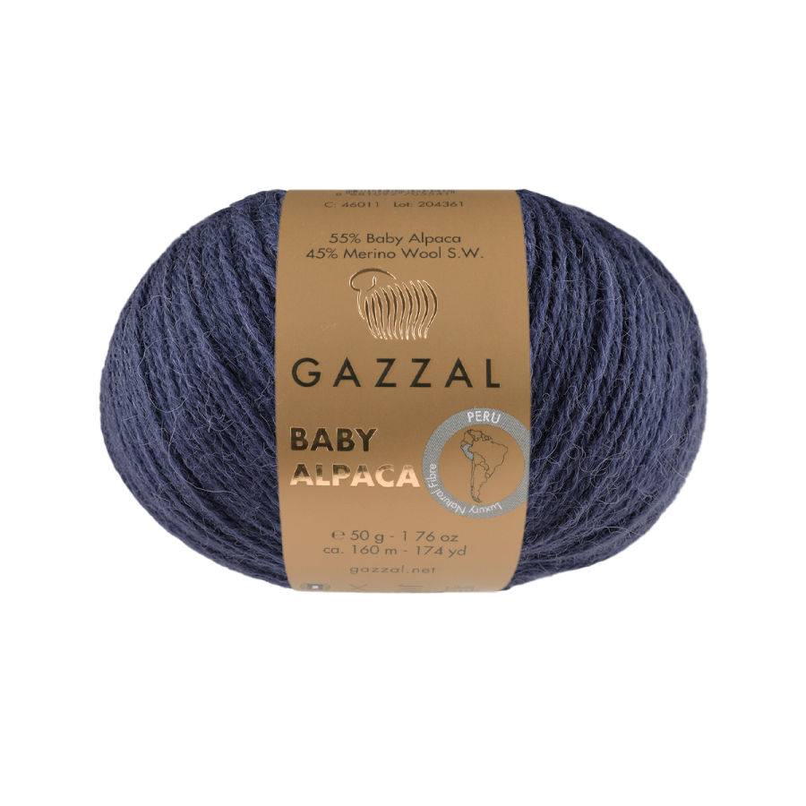 Пряжа Gazzal Baby Alpaca 46036