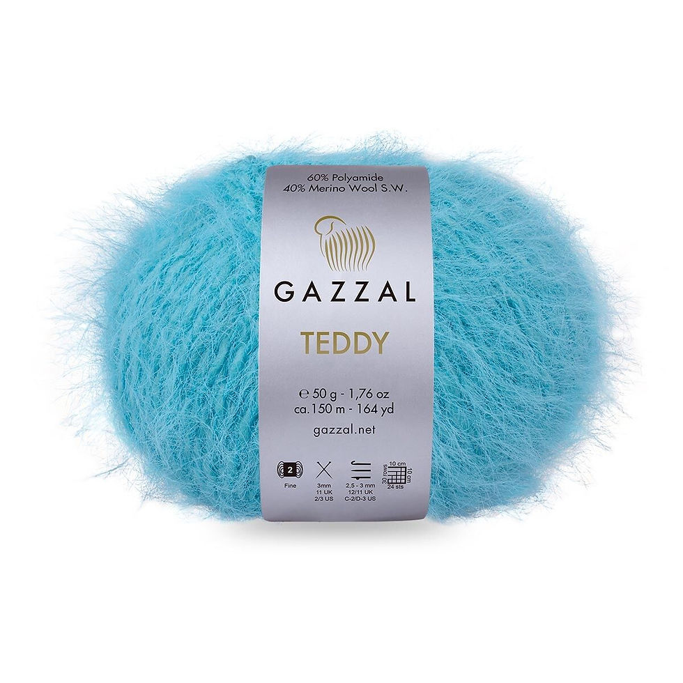 Пряжа Gazzal Teddy 6557