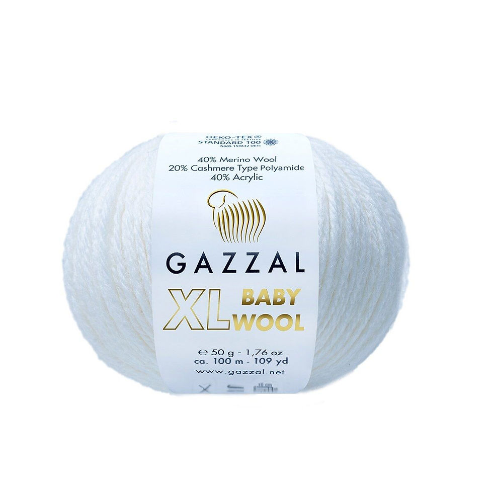 Пряжа Gazzal Baby Wool XL 801