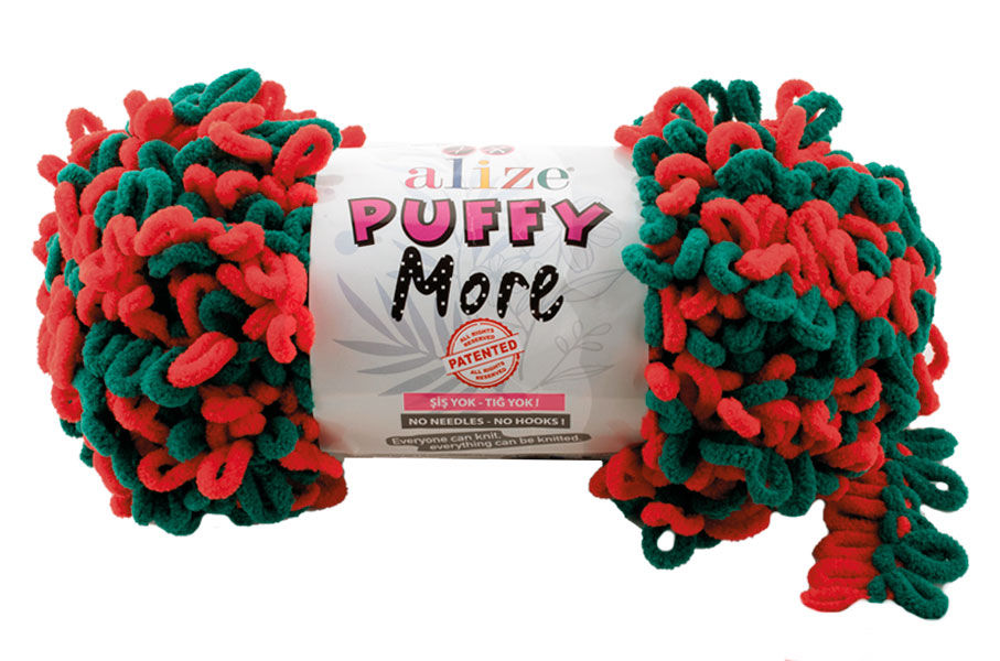 Пряжа з петельками Alize Puffy More 6292