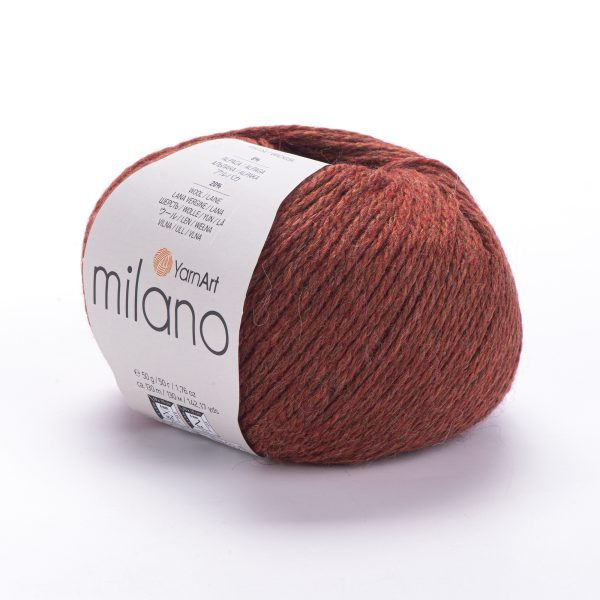 Пряжа Yarnart Milano 857