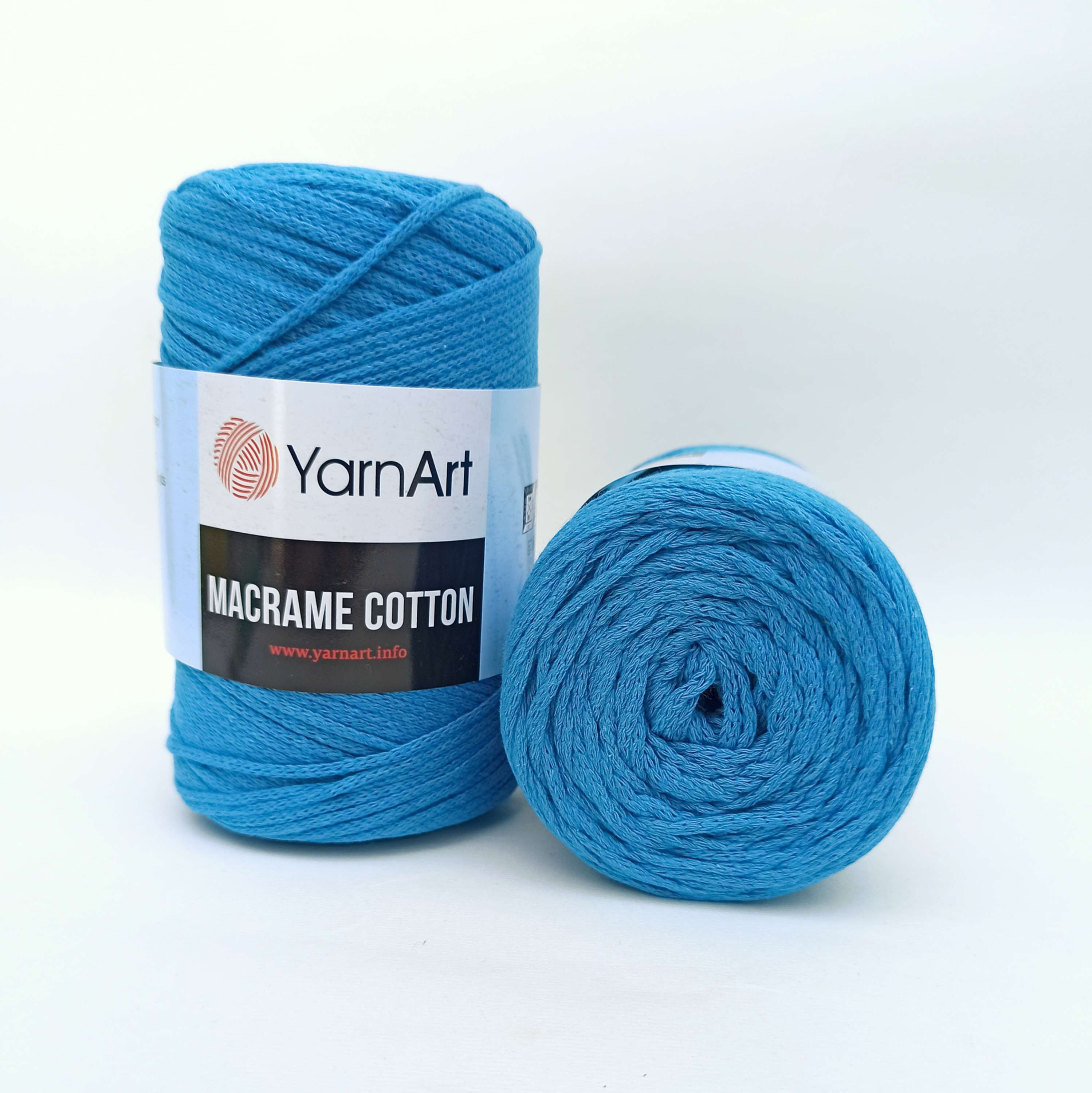 Пряжа YarnArt Macrame Cotton 780 Бірюза (Ярнарт Макраме Котон)