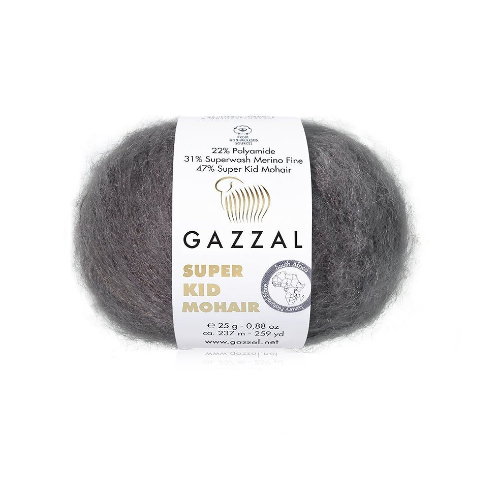 Пряжа Gazzal Super Kid Mohair 64432
