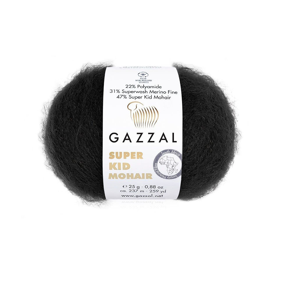 Пряжа Gazzal Super Kid Mohair 64409