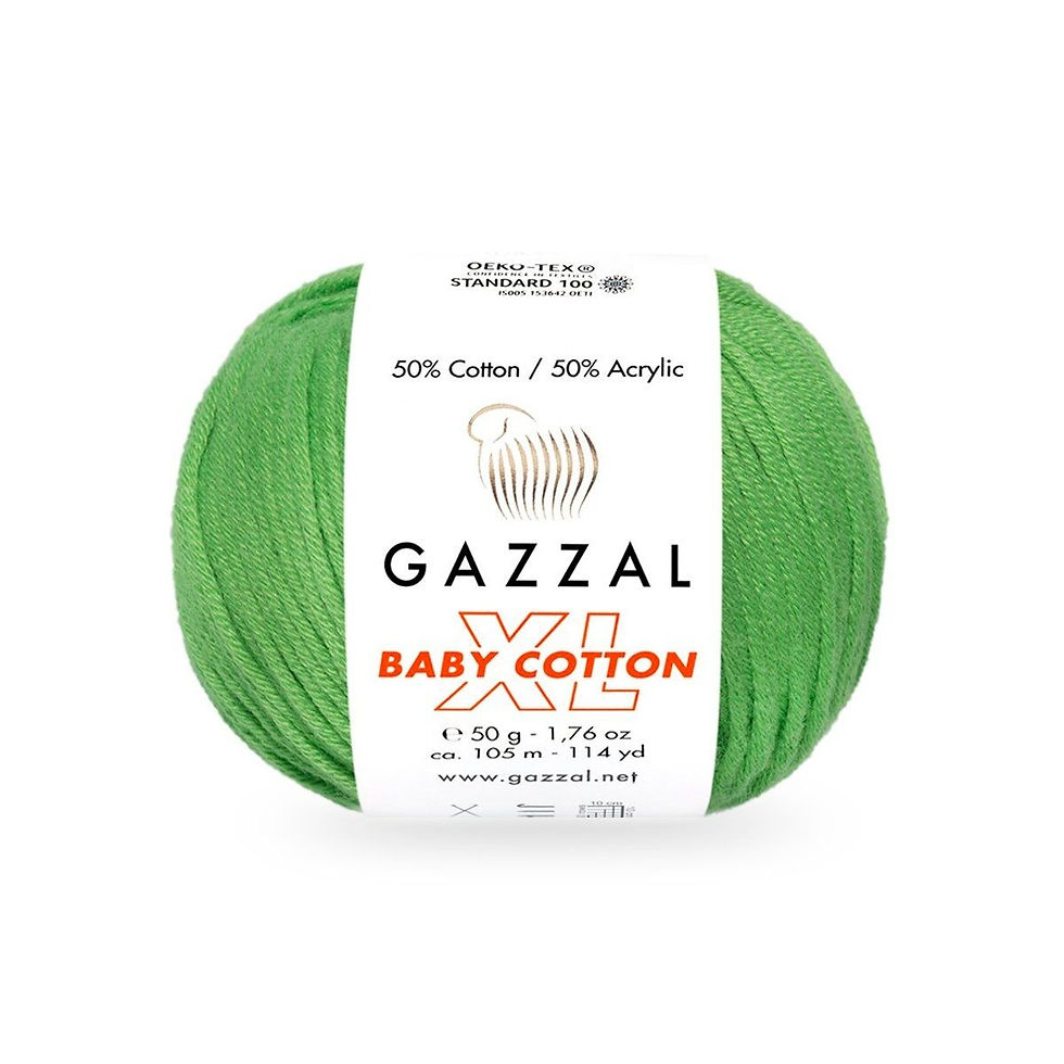 Пряжа Gazzal Baby Cotton XL 3448