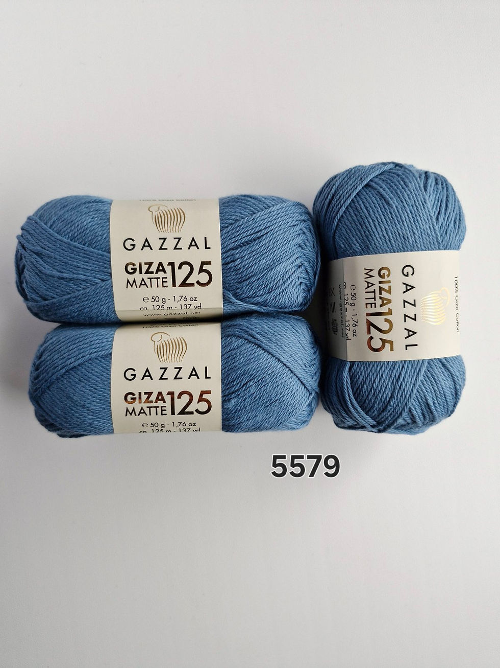 Пряжа Gazzal Giza Matte 5579