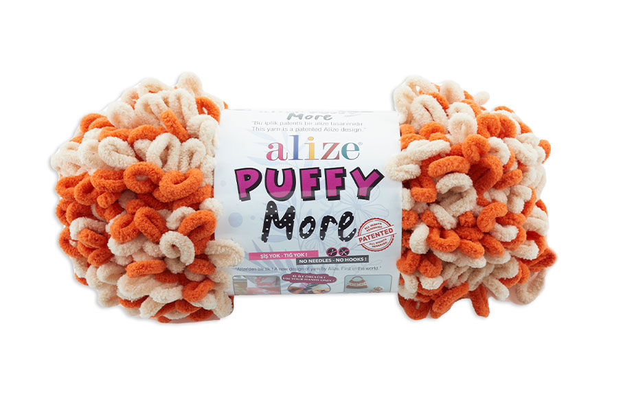 Пряжа з петельками Alize Puffy More 6538