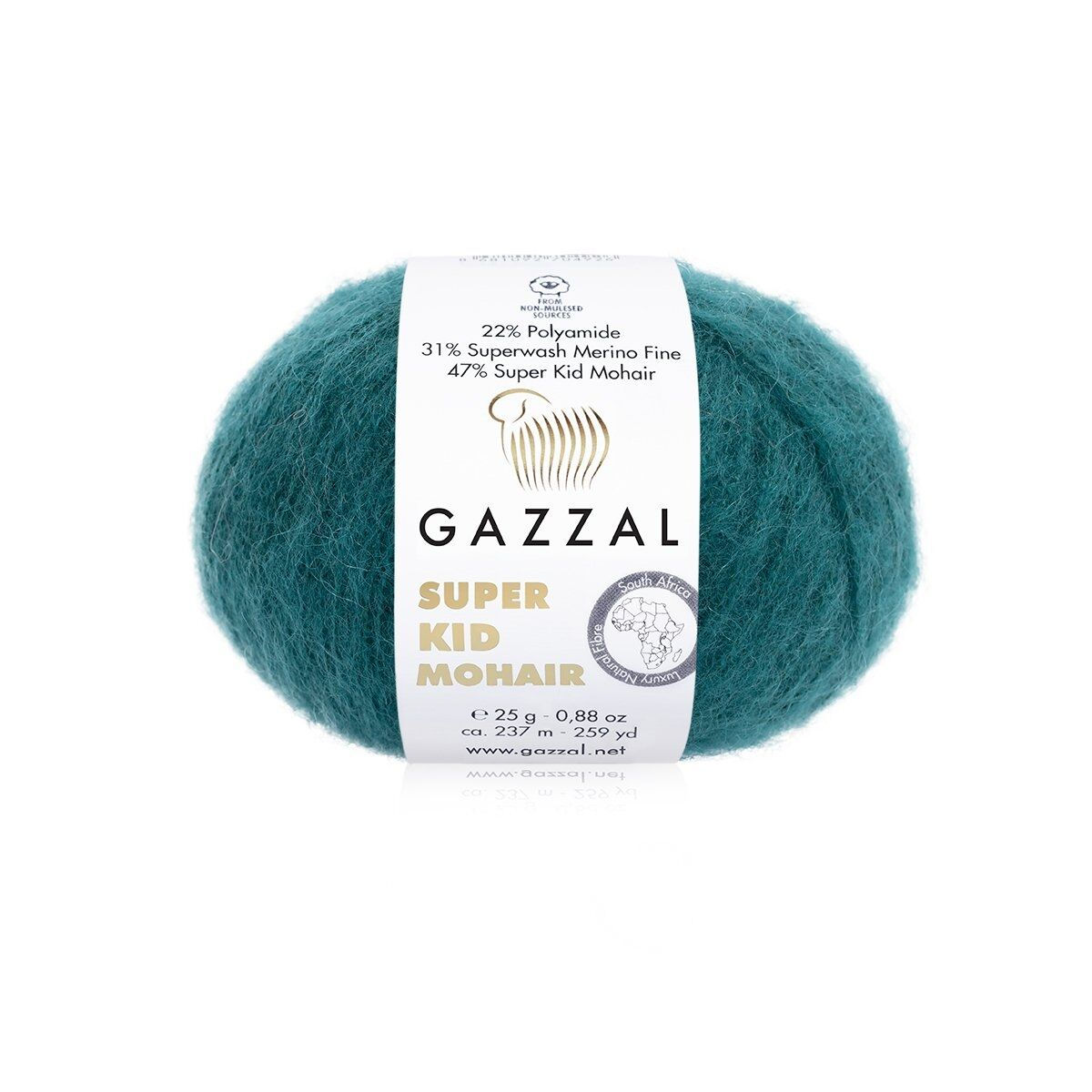 Пряжа Gazzal Super Kid Mohair 64425