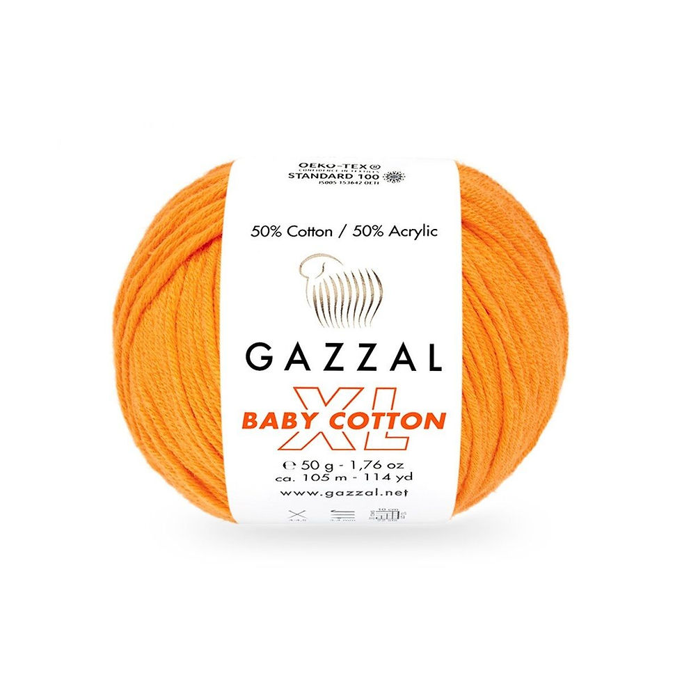 Пряжа Gazzal Baby Cotton XL 3416