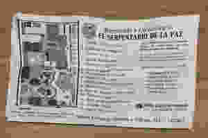 el serpentario la paz map