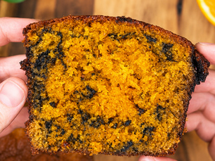 Orange Black Sesame Loaf