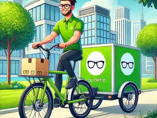 La Livraison Éco-Responsable : Découvrez le Nouveau Service de votre Opticien Ol’Optic à Toulouse, quartier Borderouge.