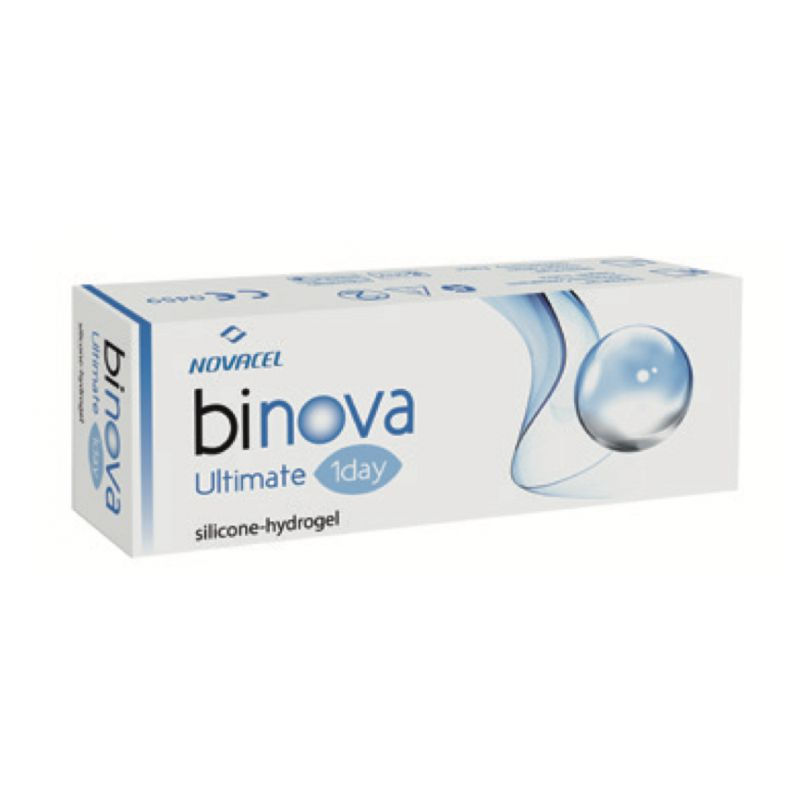 Binova ultimate 1 Day (Boite de 30) - Lentilles de contact journalières Novacel