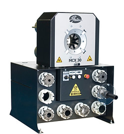 Picture of an MCX 30 Gates crimping machine.