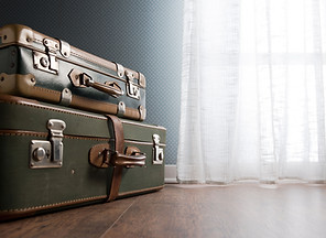 Vintage bagages Stacked