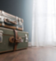 Vintage Luggage Stacked