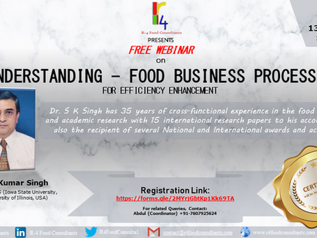 Free Webinar on Understanding - Food Business Processes