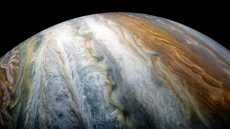 Straalwinden op Jupiter