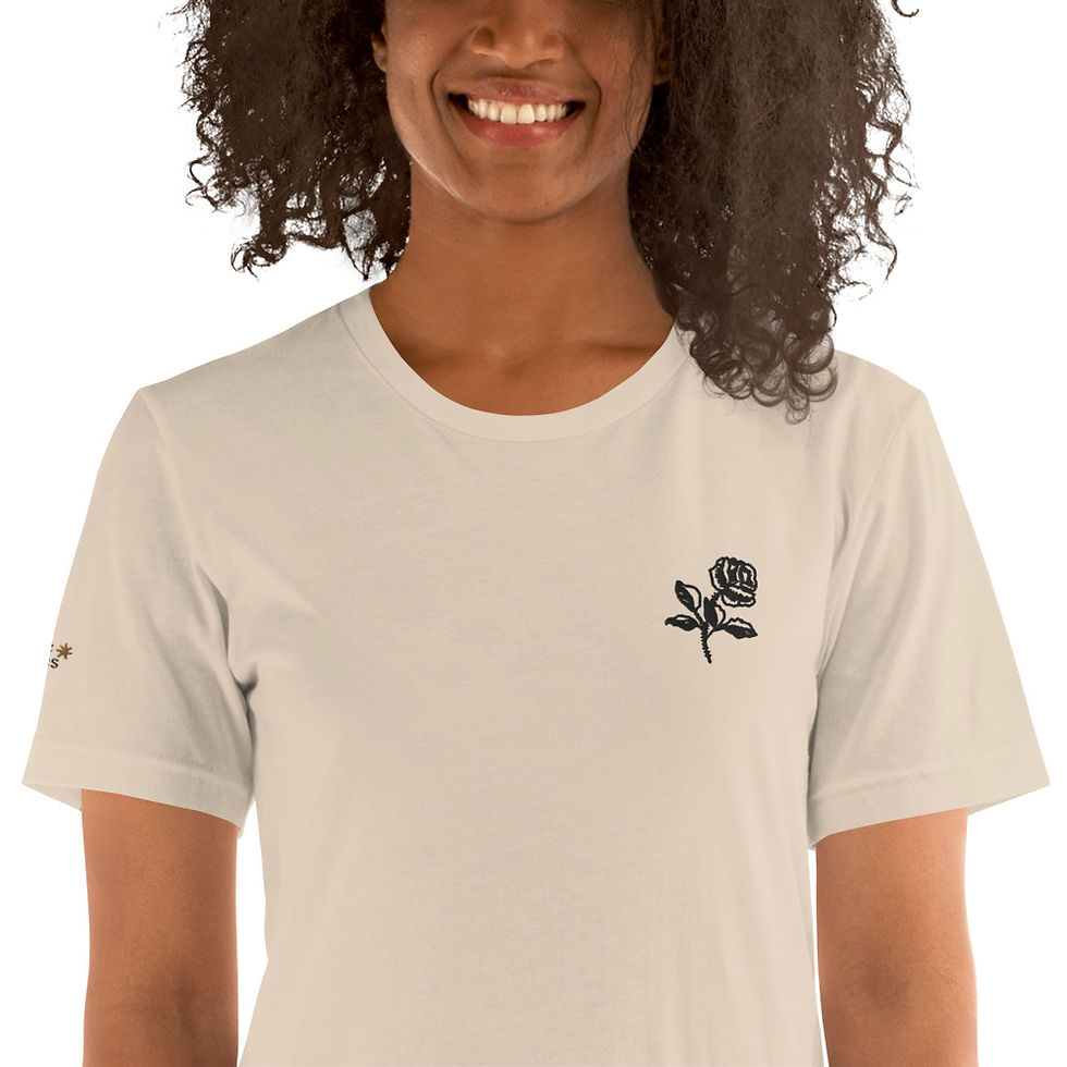 Thumbnail: Unisex tee: ROSE
