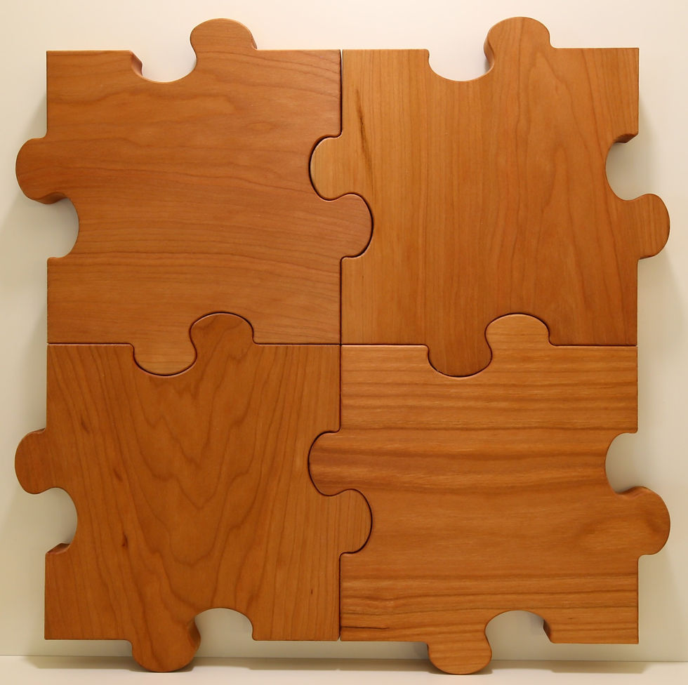 Thumbnail: Puzzle Piece Charcuterie Board