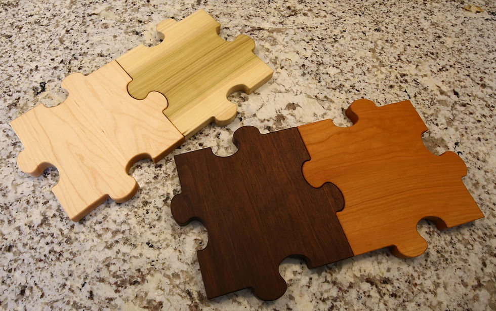 Thumbnail: Puzzle Piece Charcuterie Board