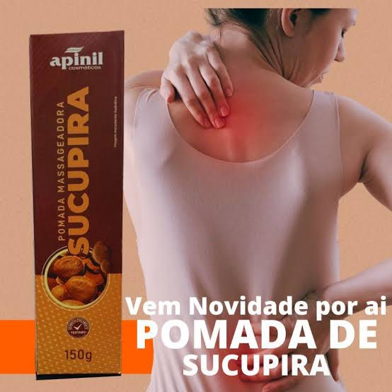 Pomada para dores de Sucupira 150g Apnil
