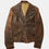 Thumbnail: Brown Leather Vintage Motorcycle Jacket