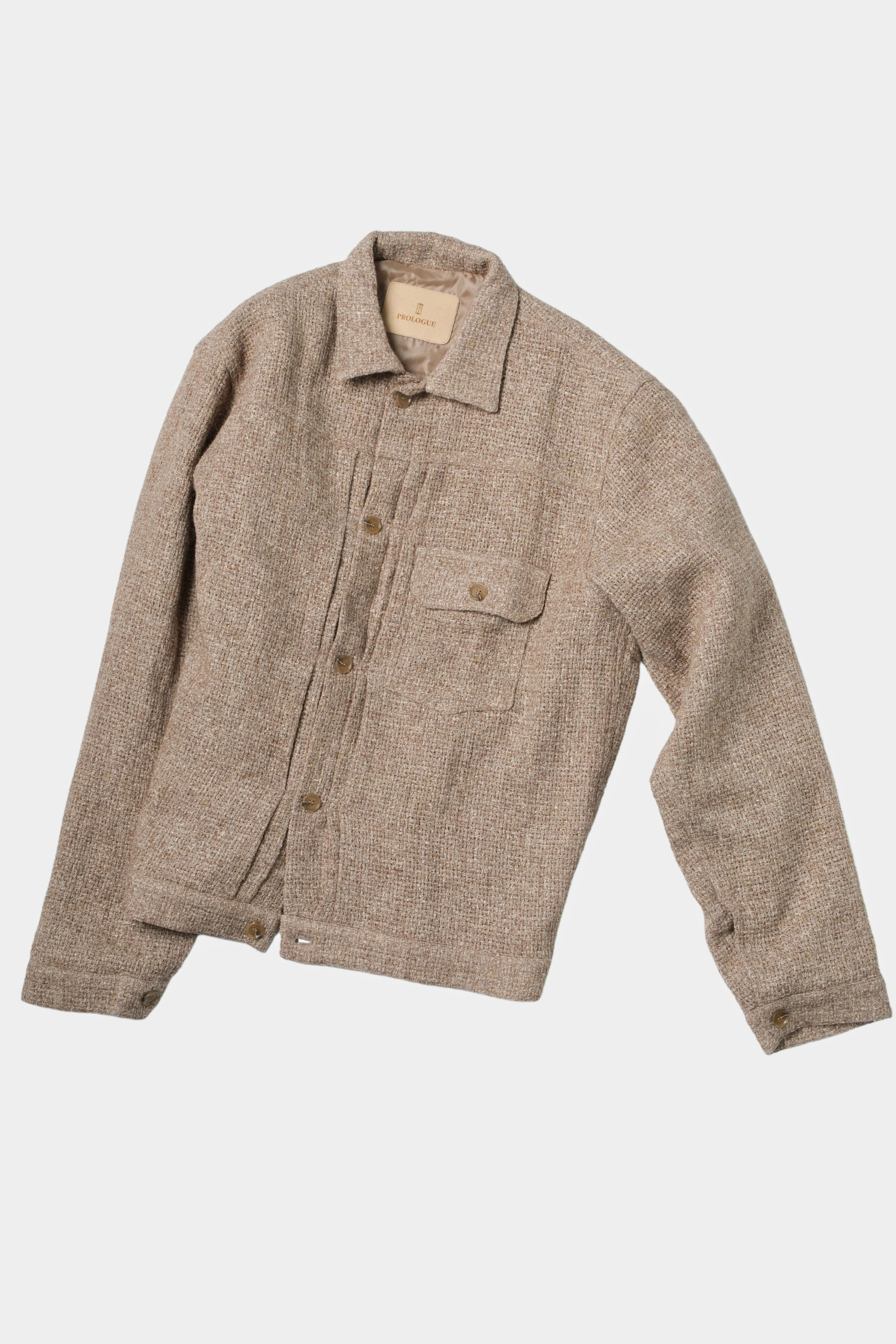 Raw Linen Type One Jacket