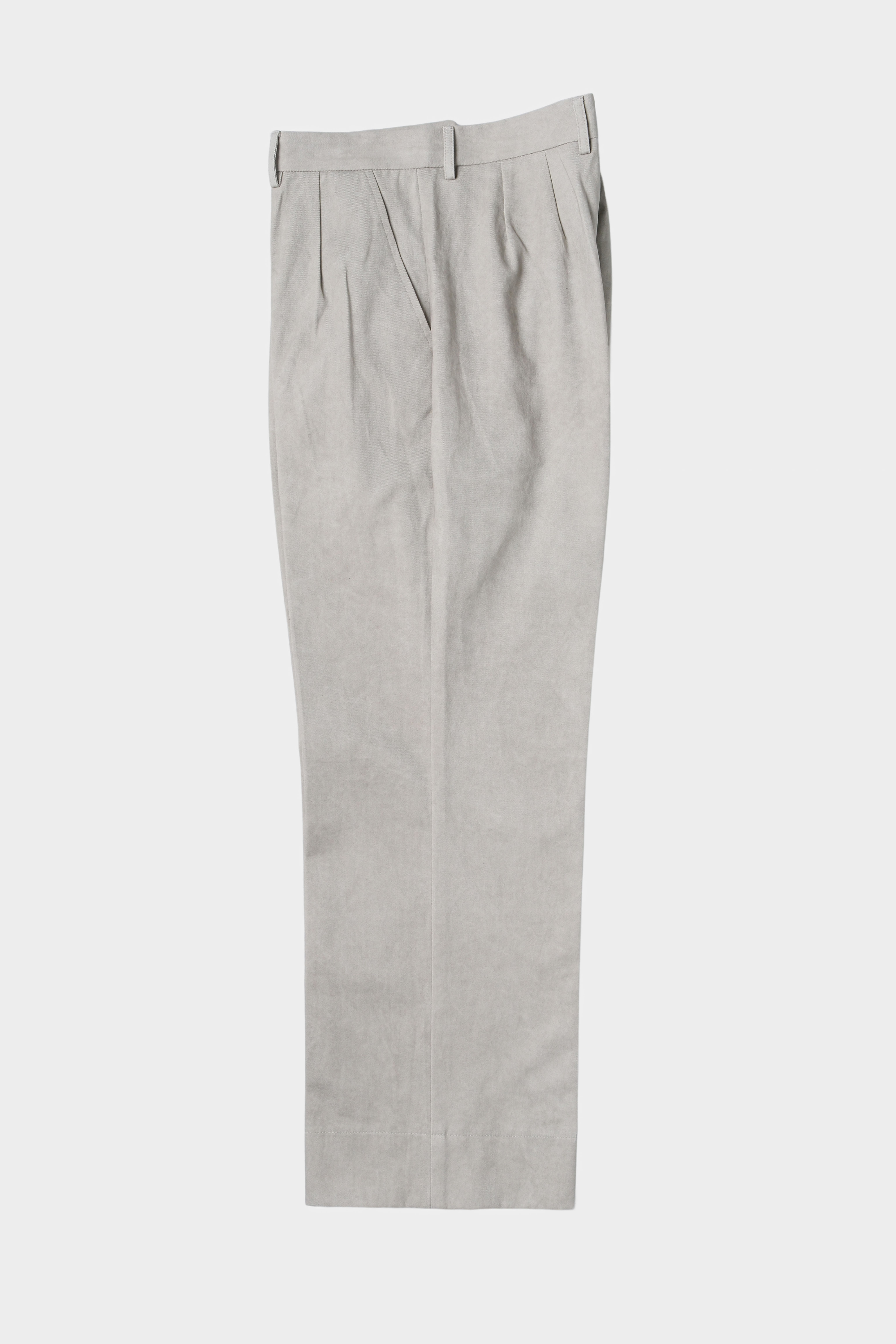 Grey Cotton "Every-Day" Trousers