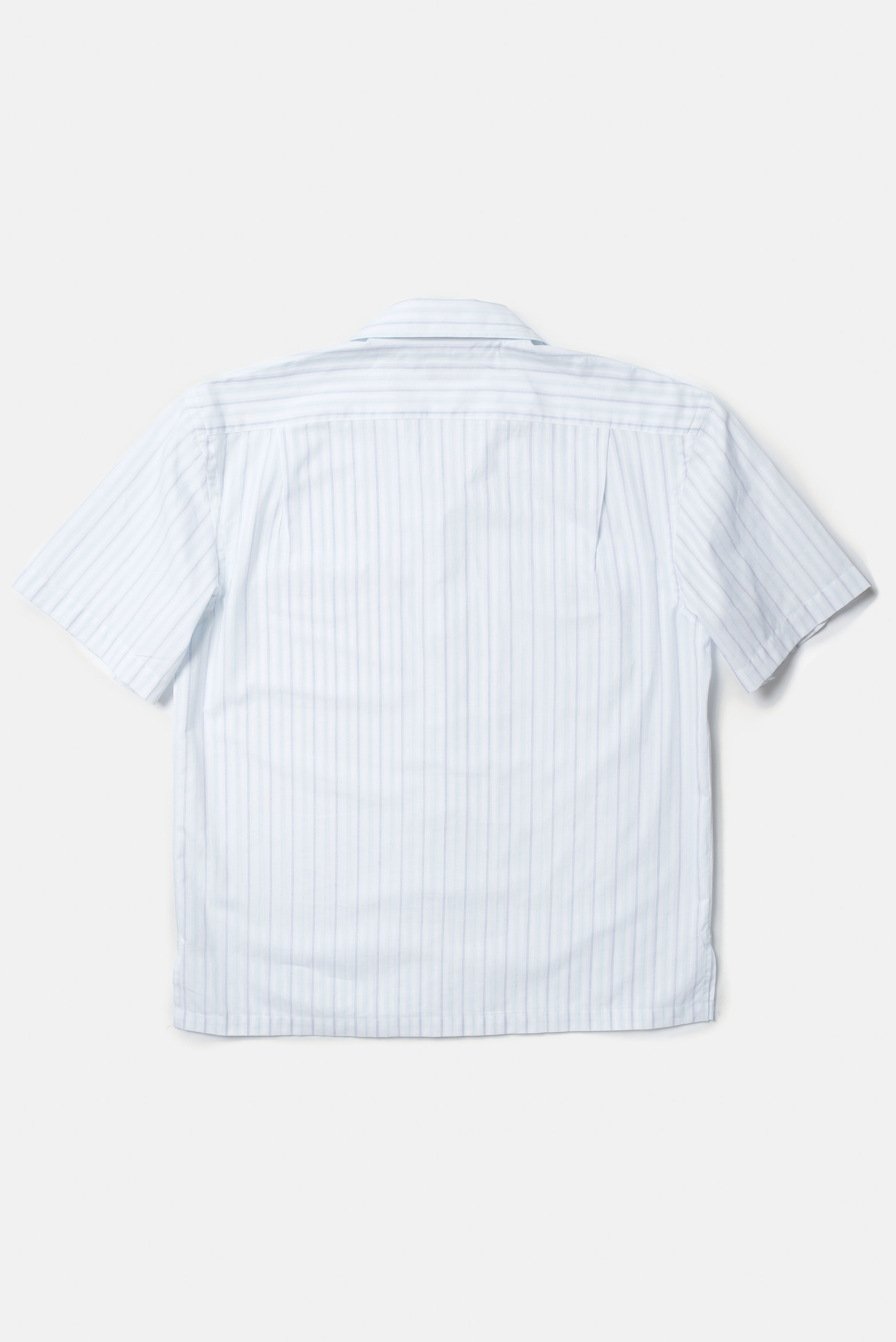 Light Blue Stripes Short Sleeve Shirt