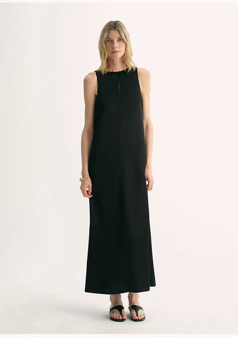 Thumbnail: Fireladyfur Women's Imported Acetate Wool A-Line Dress"Corridor Stride"