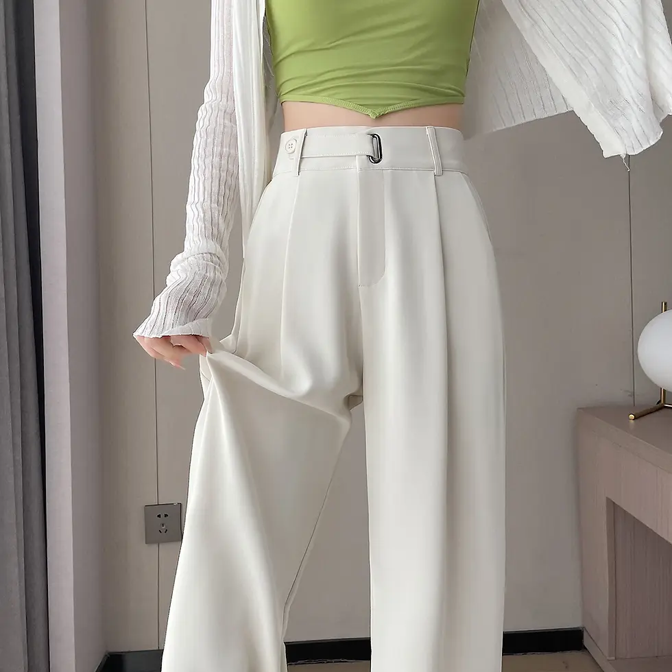 Thumbnail: Céleste Tailored Wide Trousers