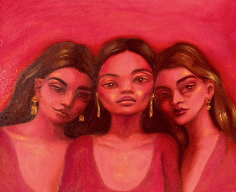 Miniatyrbilde: Feminine embrace - original