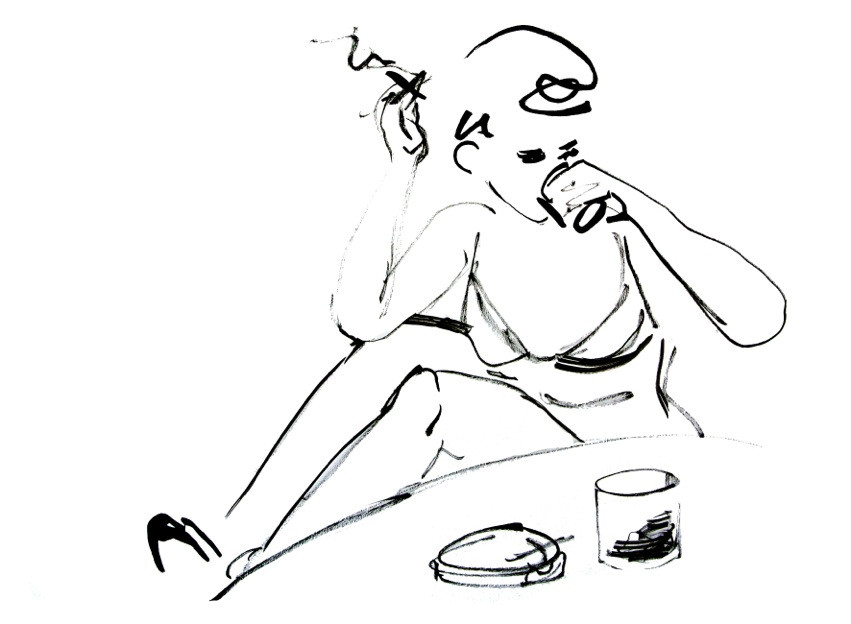 howl magazine, new york, art, interview, illustration, alexandria alexa coe, paris, feminine, watercolor