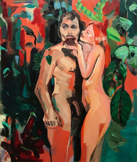 lily jane brown, painter, oil paint, painting, howl magazine, interview, artist feature, nude, human nude, women, feminism, american art