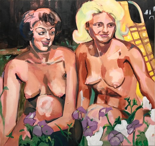 lily jane brown, painter, oil paint, painting, howl magazine, interview, artist feature, nude, human nude, women, feminism, american art