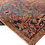 Thumbnail: Coral and Blue Tribal Heriz Rug. 97 x 139 in.
