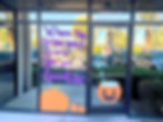 Andrea painted the Accurate office windows for Halloween this year.
