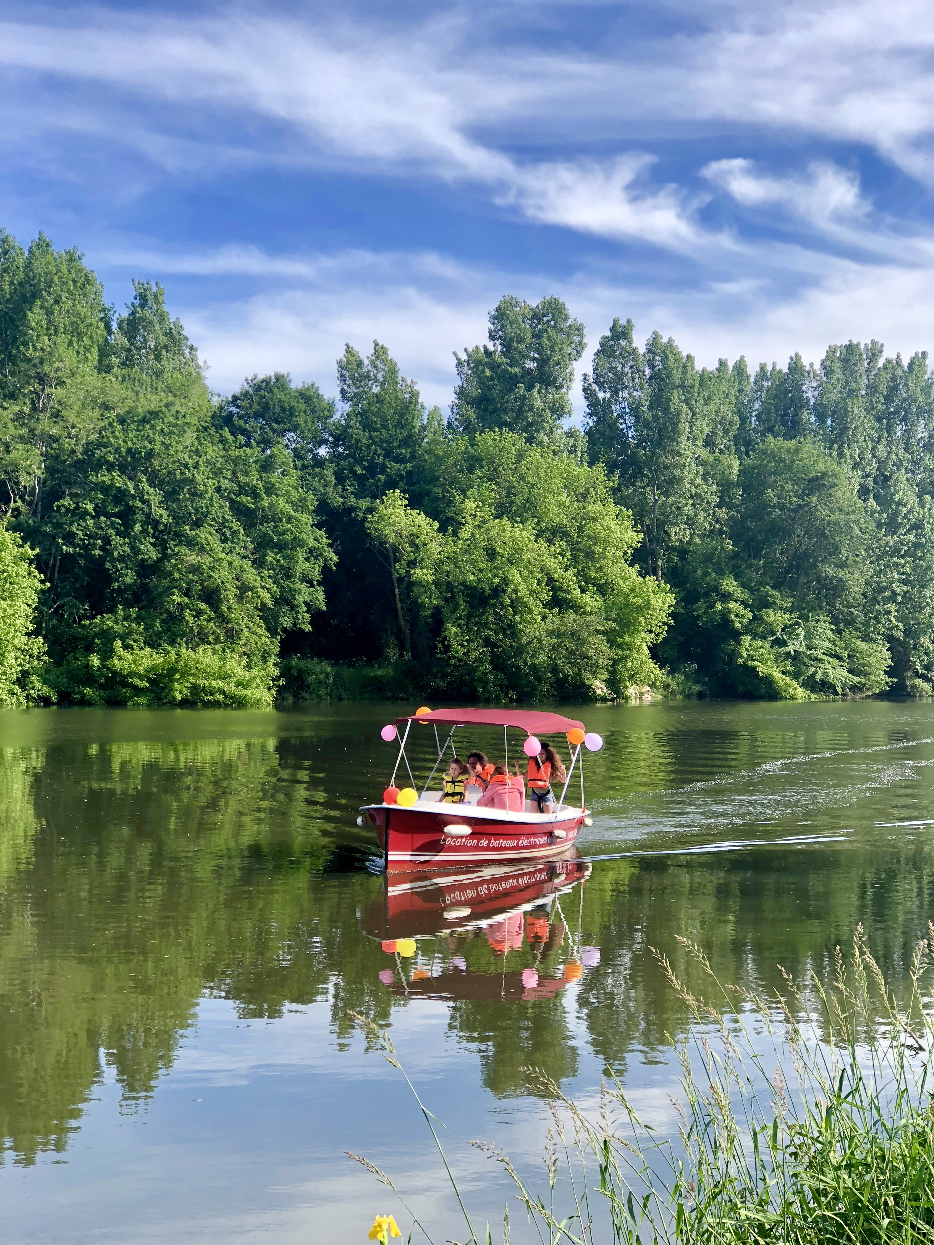 anniversaire sur l'eau