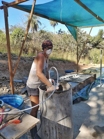 Mixing the aircrete