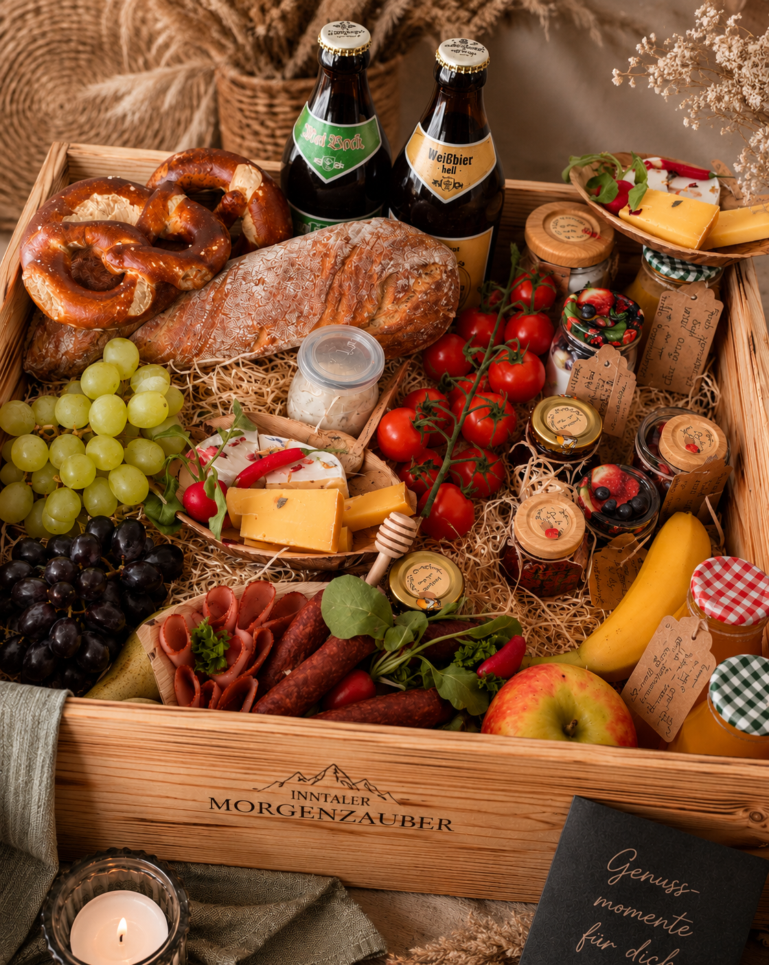 Brotzeitzauber (29,50 € / Person) Mit Bier & herzhaften Schmankerln